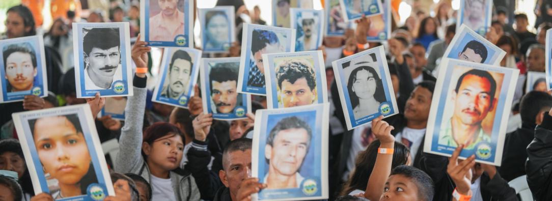 Víctimas de la masacre de San José de Apartado en 1997