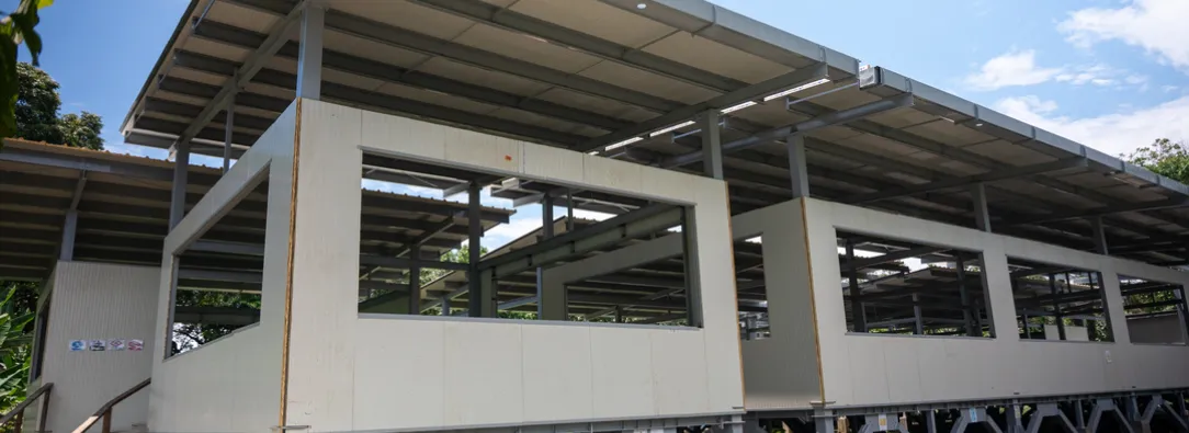 Infraestructura construida.