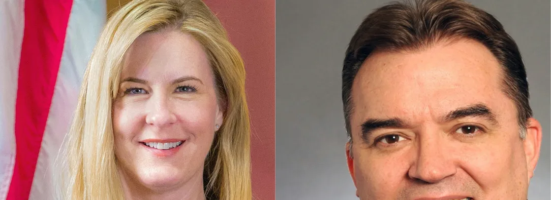 a congresista demócrata Melissa Hortman y su esposo, Mark