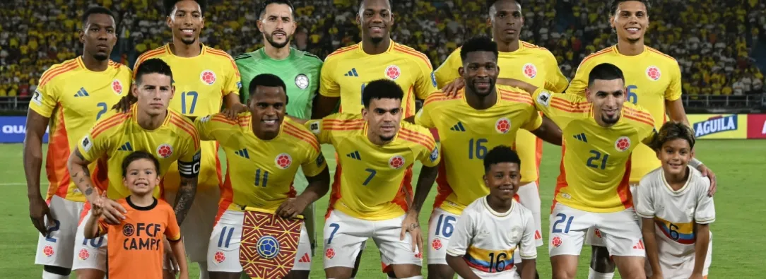 Colombia vs. Perú. / Foto: AFP.