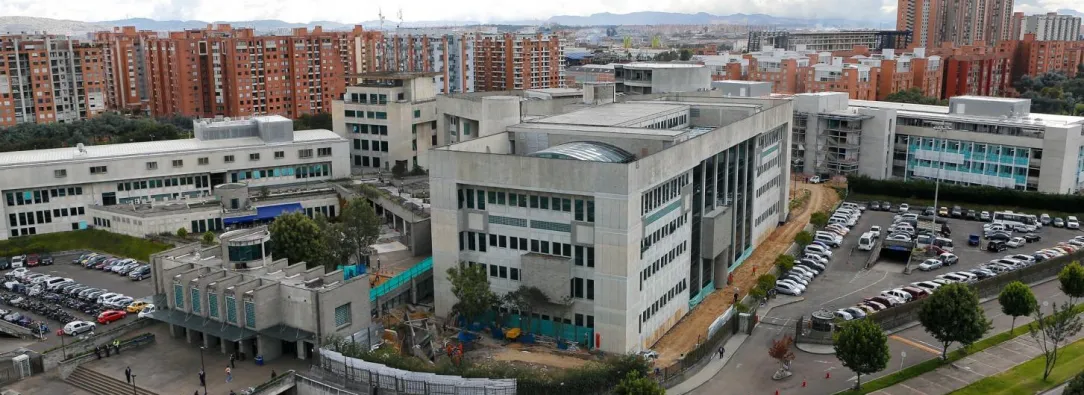 Edificio principal de la Fiscalía General de la Nación.