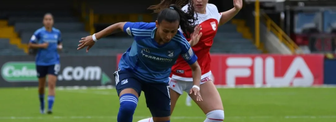 Liga Femenina: el clásico entre Millos y Santa Fe se verá por Señal Colombia