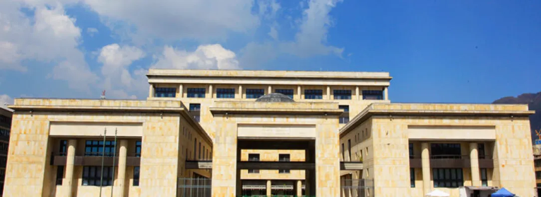 Edificio del Palacio del Justicia.