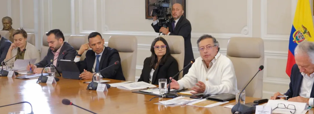 Petro sobe decreto de la consulta popular. / Foto: Presidencia.