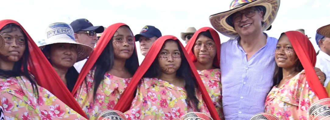 Petro sobre la desnutrición infantil. / Foto: Presidencia.