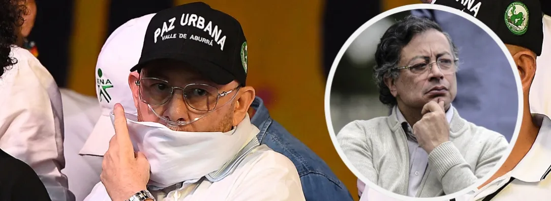 Petro sobre declaraciones de alias Douglas. / Fotos: AFP.