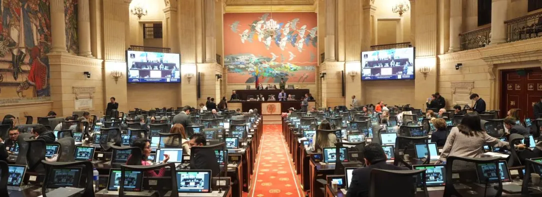 Plenaria de la Cámara de Representantes.