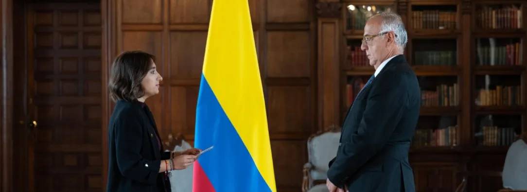 Velásquez nuevo embajador en la Santa Sede. / Foto: Cancillería.