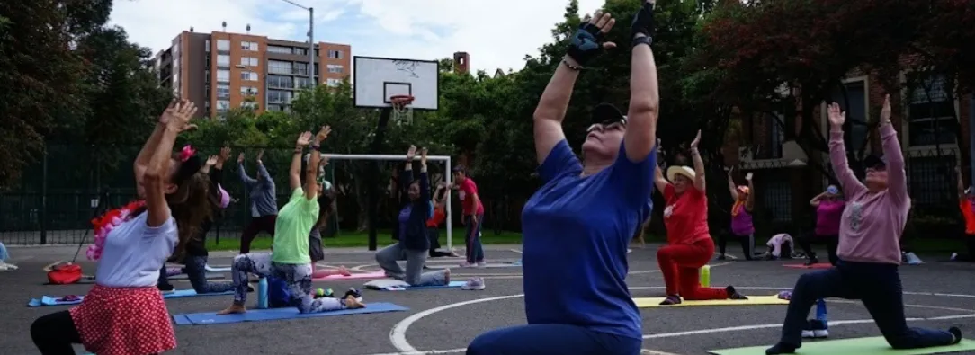 Día internacional del Yoga. / Foto: IDRD.