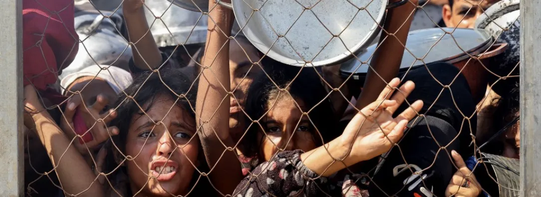 Hambruna en Gaza: un cuarto de los niños pequeños sufren de malnutrición