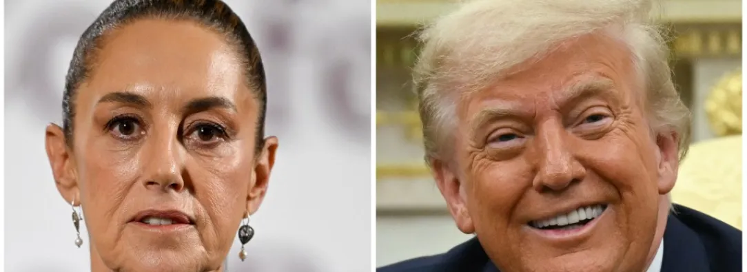 Claudia Sheinbaum y Donald Trump