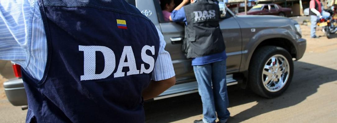 Miembros del DAS.