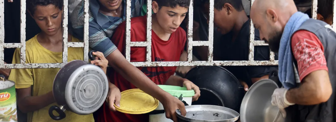 Hambruna en Gaza