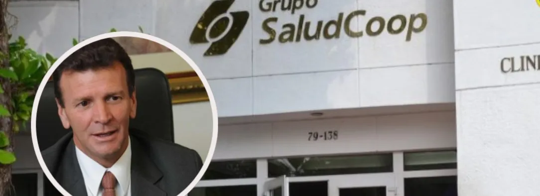 Cobro coactivo a expresidente de Saludcoop. / Fotos: X Carlos Palaciono y CUT Colombia.