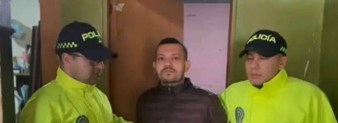 Captura de alias Costeño. / Foto: Policía.