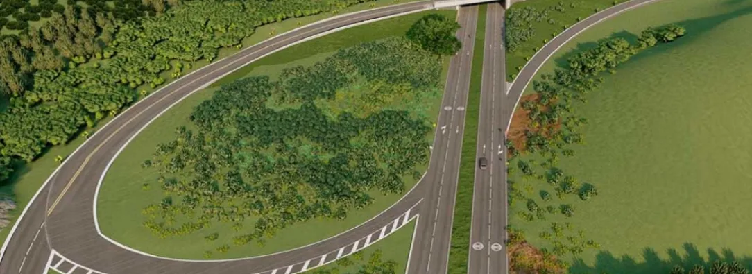 Proyecto vial al sur del país. / Foto: ANI.