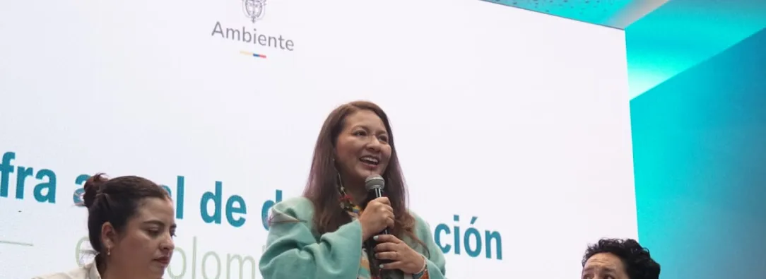 Ministra de Ambiente