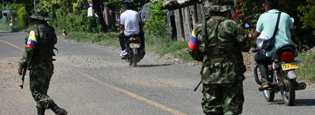 Secuestro de funcionarios de la gobernación del Cauca. / Foto: AFP.