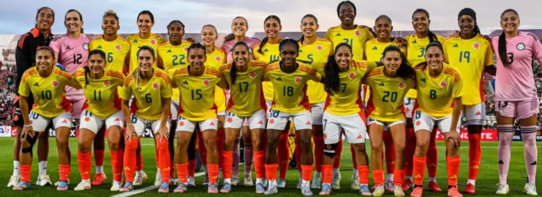 Colombia para el debut en la Copa América Femenina. / Foto: FCF.