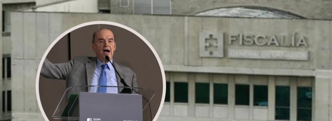 Fiscalía sobre Álvaro Leyva. / Fotos: AFP.