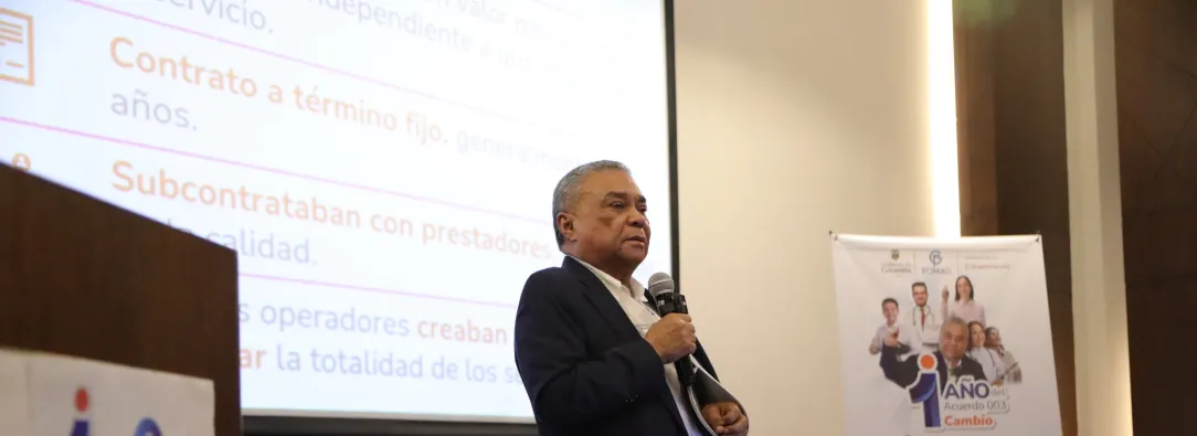 Vicepresidente del FOMAG.