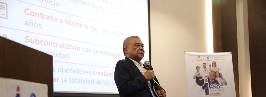 Vicepresidente del FOMAG.