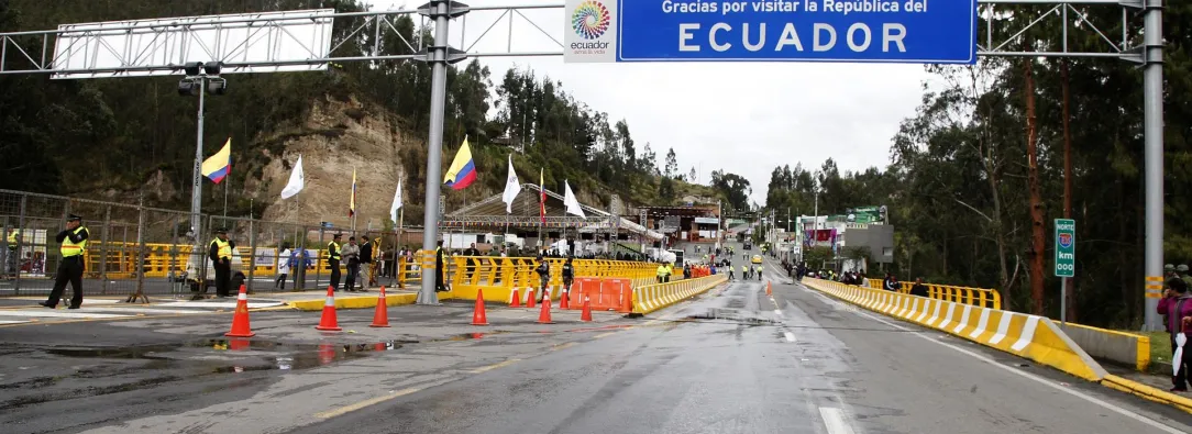 Frontera entre Colombia y Ecuador