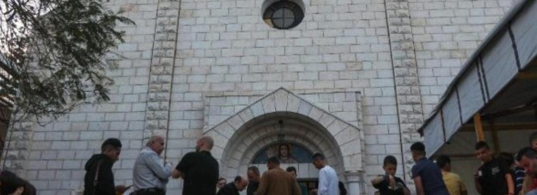 Iglesia católica en Gaza. / Foto: Vatican News.