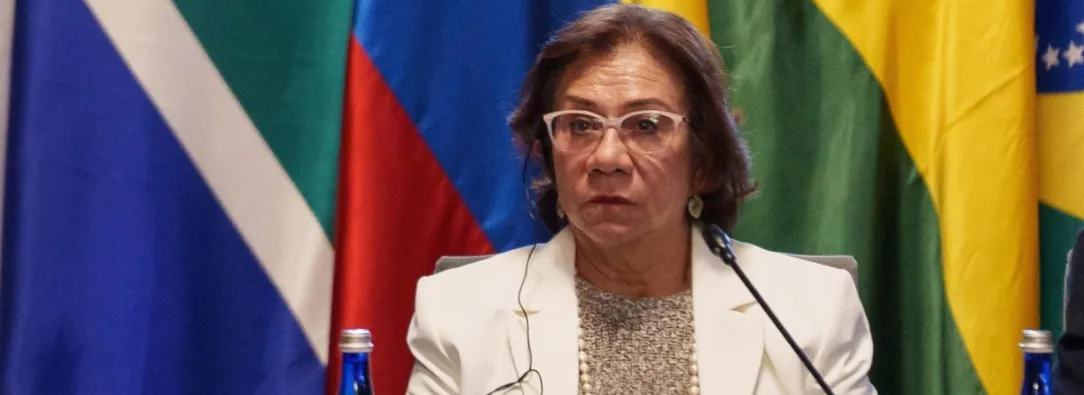 Canciller (e) Rosa Yolanda Villavicencio. / Foto: Alejandro Mejía.