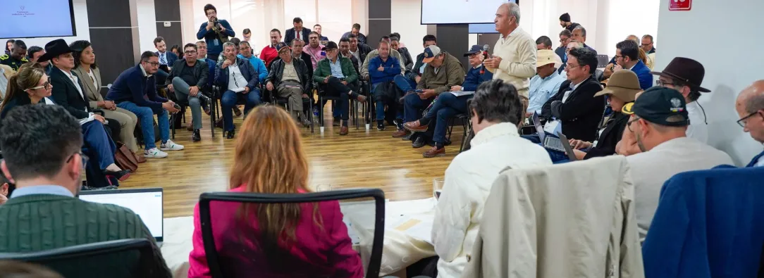 reunión de negociación del paro arrocero