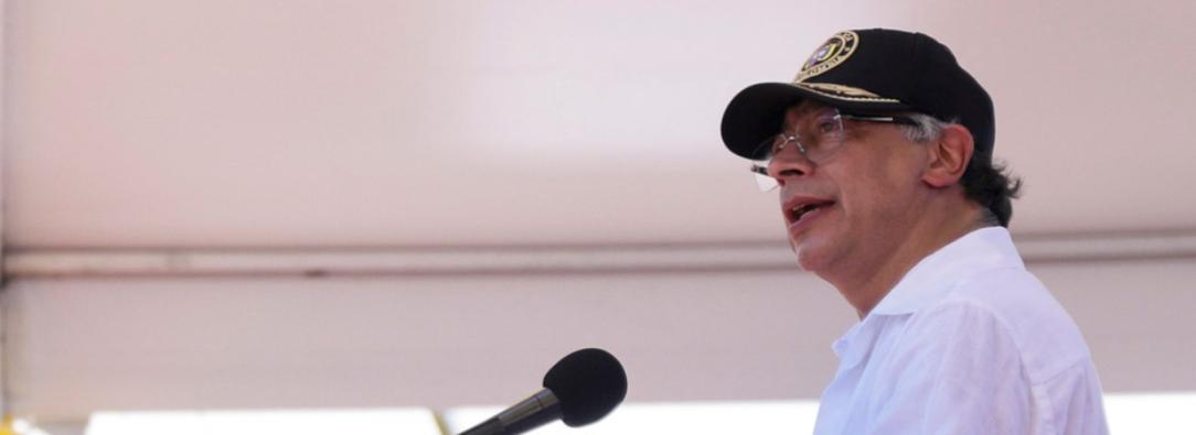 Petro sobre la incautación de cocaína. / Foto: Presidencia.