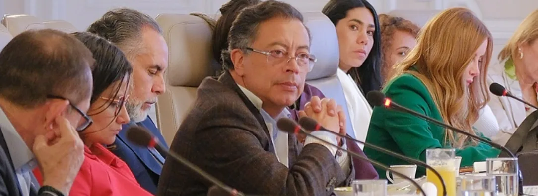 Presidente Petro anuncia cambios en su gabinete. / Foto: Presidencia.