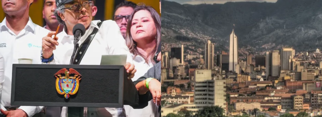 Petro sobre la vivienda en Medellín. / Fotos: Presidencia y Creative Commons.