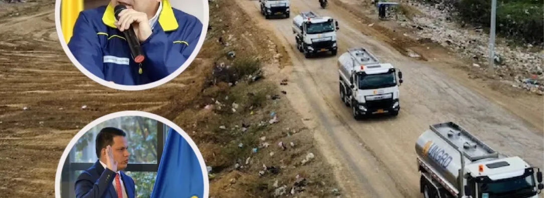 Confirman sanción a Olmedo López y Sneyder Pinilla. / Fotos: UNGRD y Procuraduría.