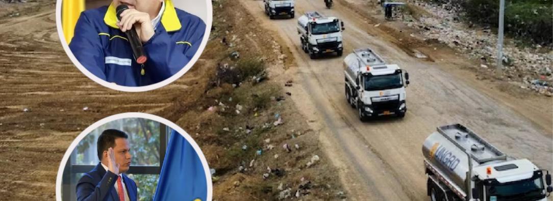 Confirman sanción a Olmedo López y Sneyder Pinilla. / Fotos: UNGRD y Procuraduría.