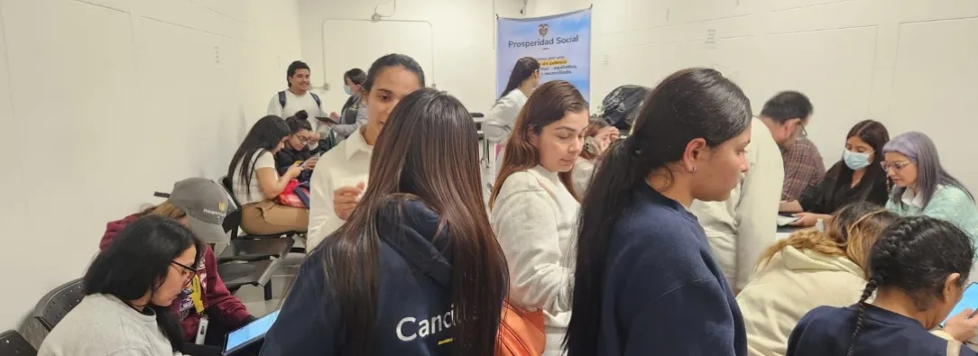 Colombianos retornados desde Estados Unidos. / Foto: Cancillería.