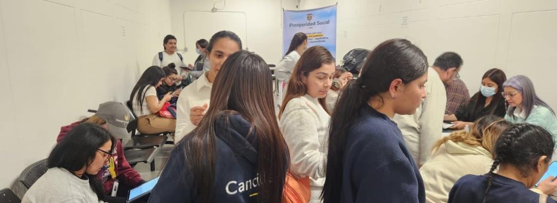 Colombianos retornados desde Estados Unidos. / Foto: Cancillería.