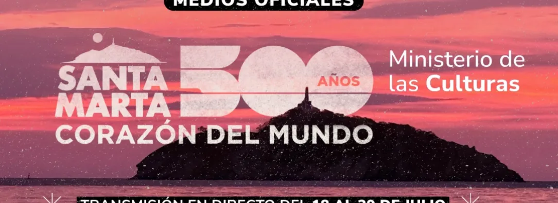 500 años de Santa Marta. / Foto: RTVC.