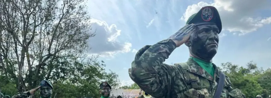 Soldados del Ejército Nacional