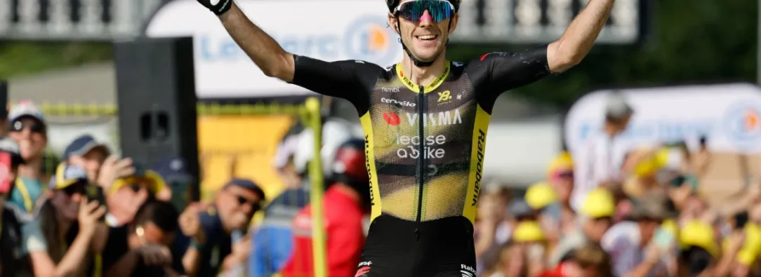 El campeón del Giro 2025 se quedó con la décima etapa del Tour de Francia