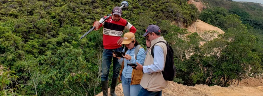 Entrega de tierras en El Catatumbo. / Foto: ANT.