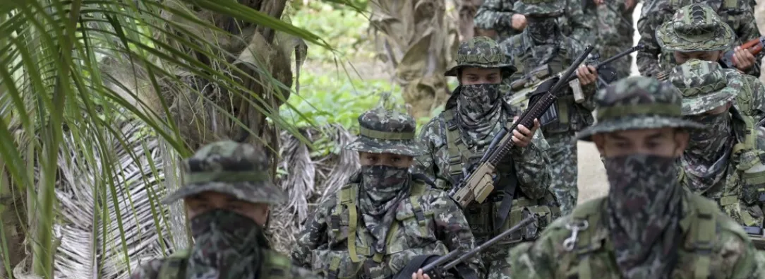 Guerrilleros de la Segunda Marquetalia.