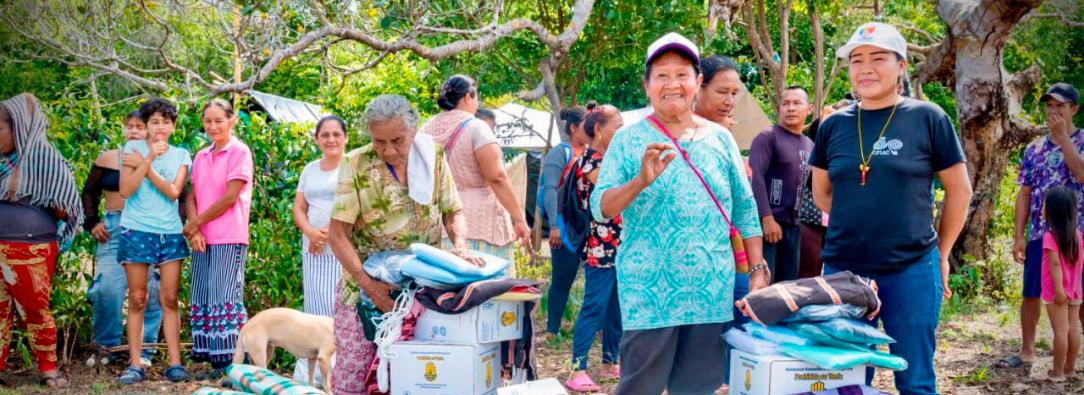 UNGRD entrega ayuda humanitaria a 28 mil personas afectadas por lluvias en Guainía