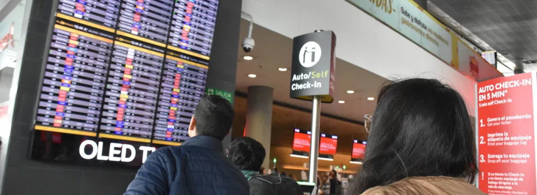 En los primeros siete meses de 2025 aumentó en 734.000 el número de pasajeros que se movilizaron por los aeropuertos de Colombia. 