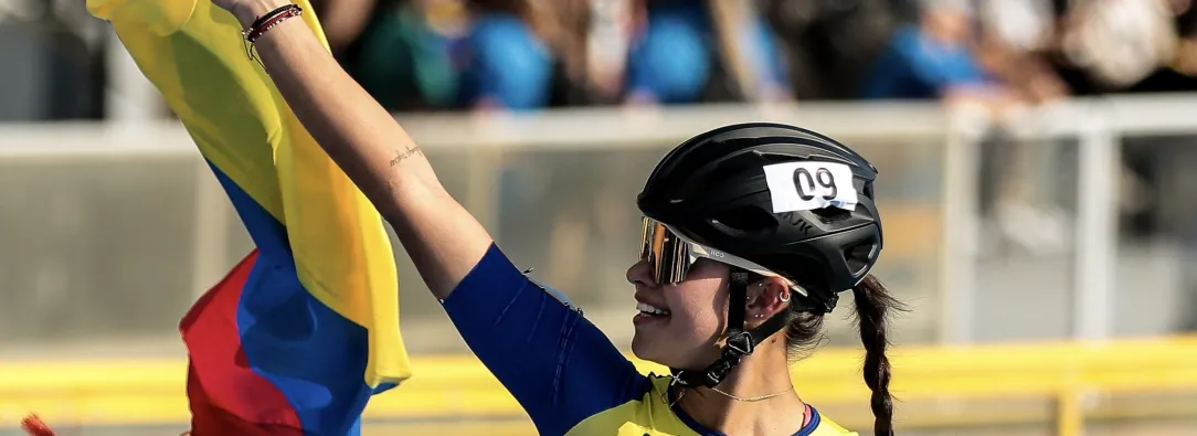 Gabriela Rueda, patinadora colombiana.