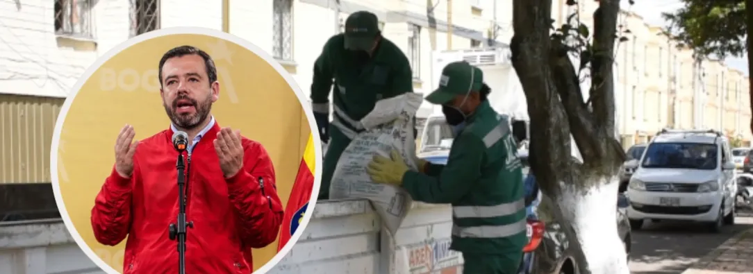 Recolección de basuras en Bogotá. / Fotos: Alcaldía.