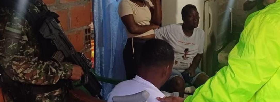 Captura de Alias Mocho en Cali. / Foto: Mindefensa.