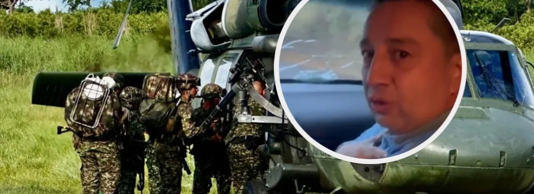 Presidente Petro sobre atentado a congresista Triana. / Fotos: Ejército y captura de video Julio César Triana.