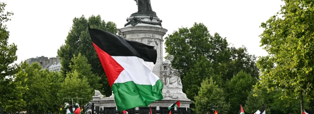 Reconocimiento al estado de Palestina. / Foto: AFP.