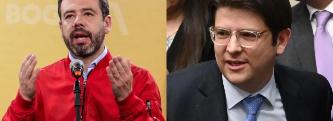 Luto en Bogotá por muerte de Miguel Uribe Turbay. / Fotos: AFP.